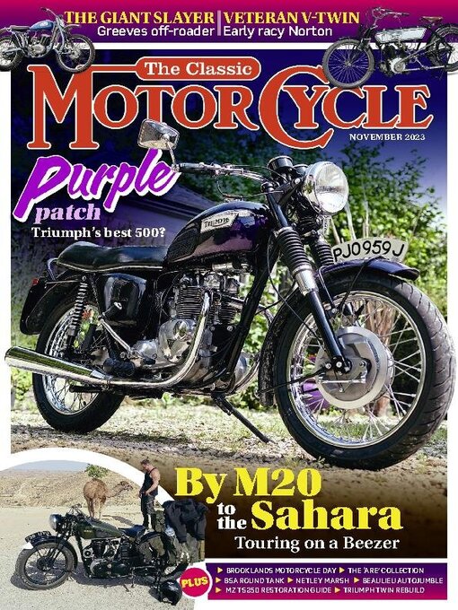 Title details for The Classic MotorCycle by Mortons Media Group, Ltd - Available